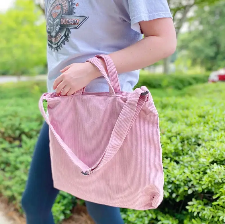 Everyday Corduroy Tote