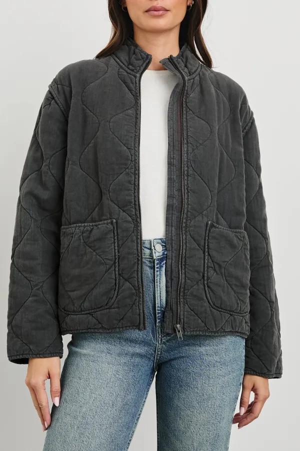 Zippered Large Pocket Warm Women's Jacket