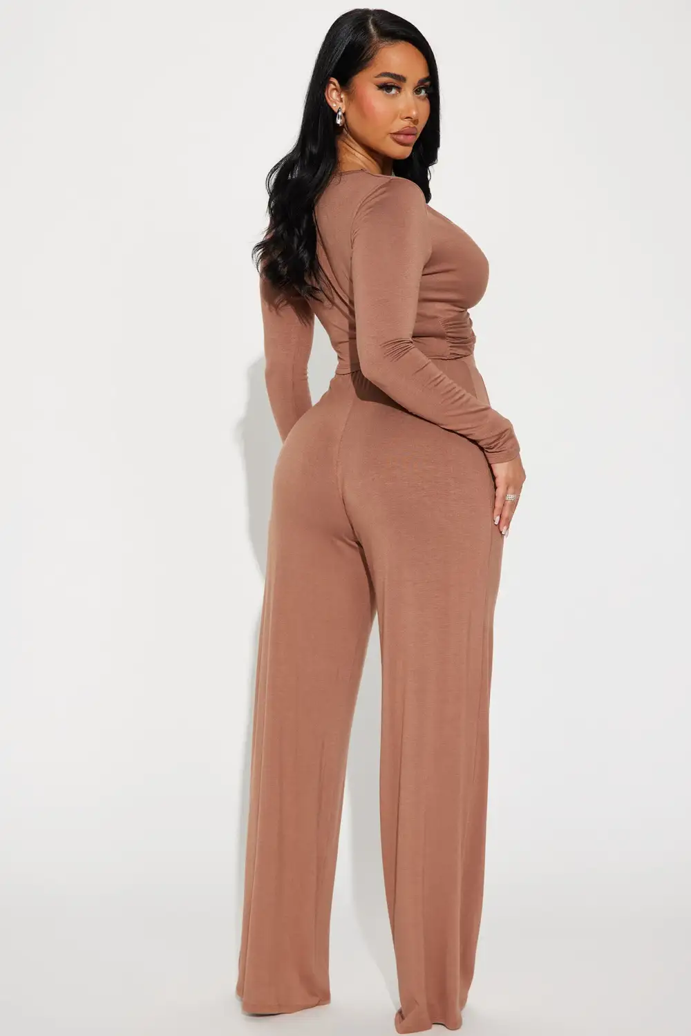 Rebecca Pant Set - Mocha