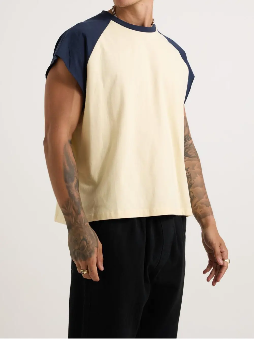 Comfortable And Soft Versatile Midnight Blue Vest