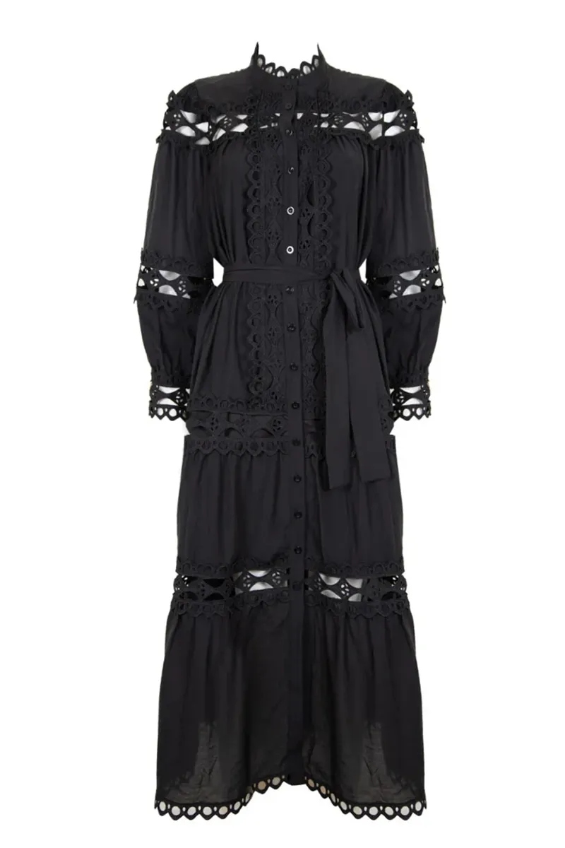 Bohiem High Neck Dress