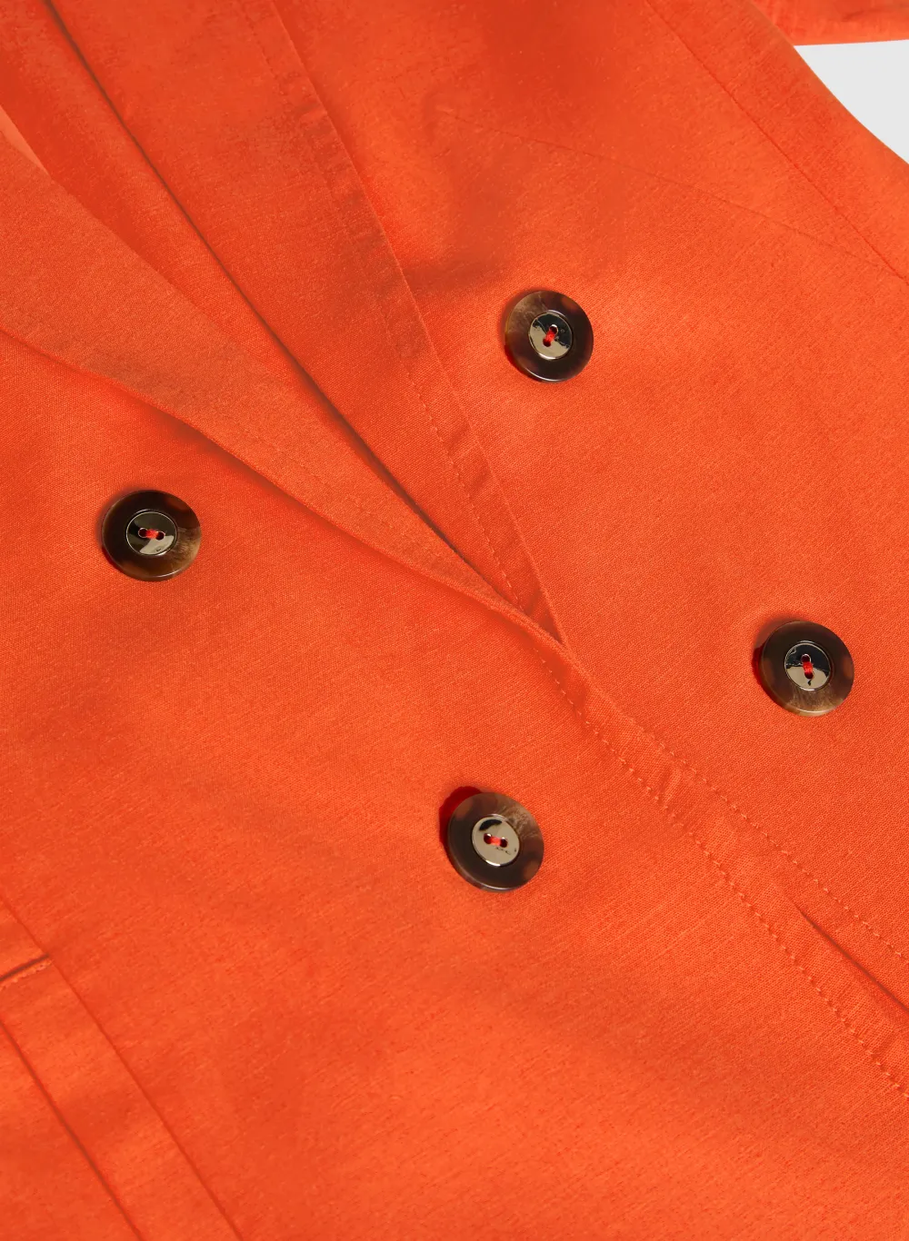 Simplified Linen Blazer