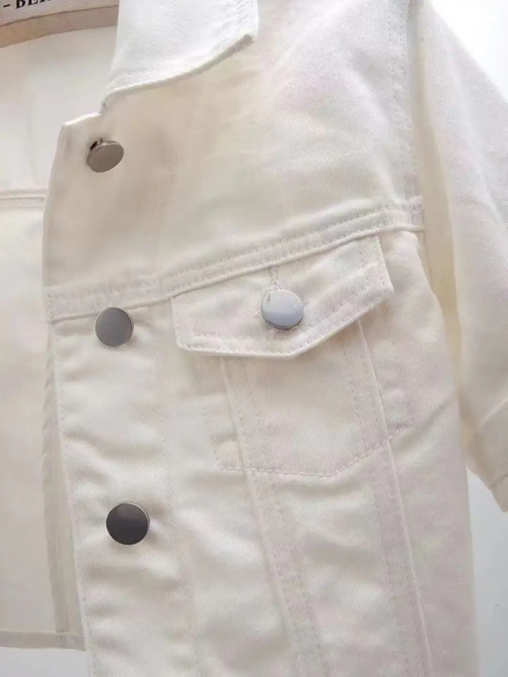 Cropped Denim Jacket