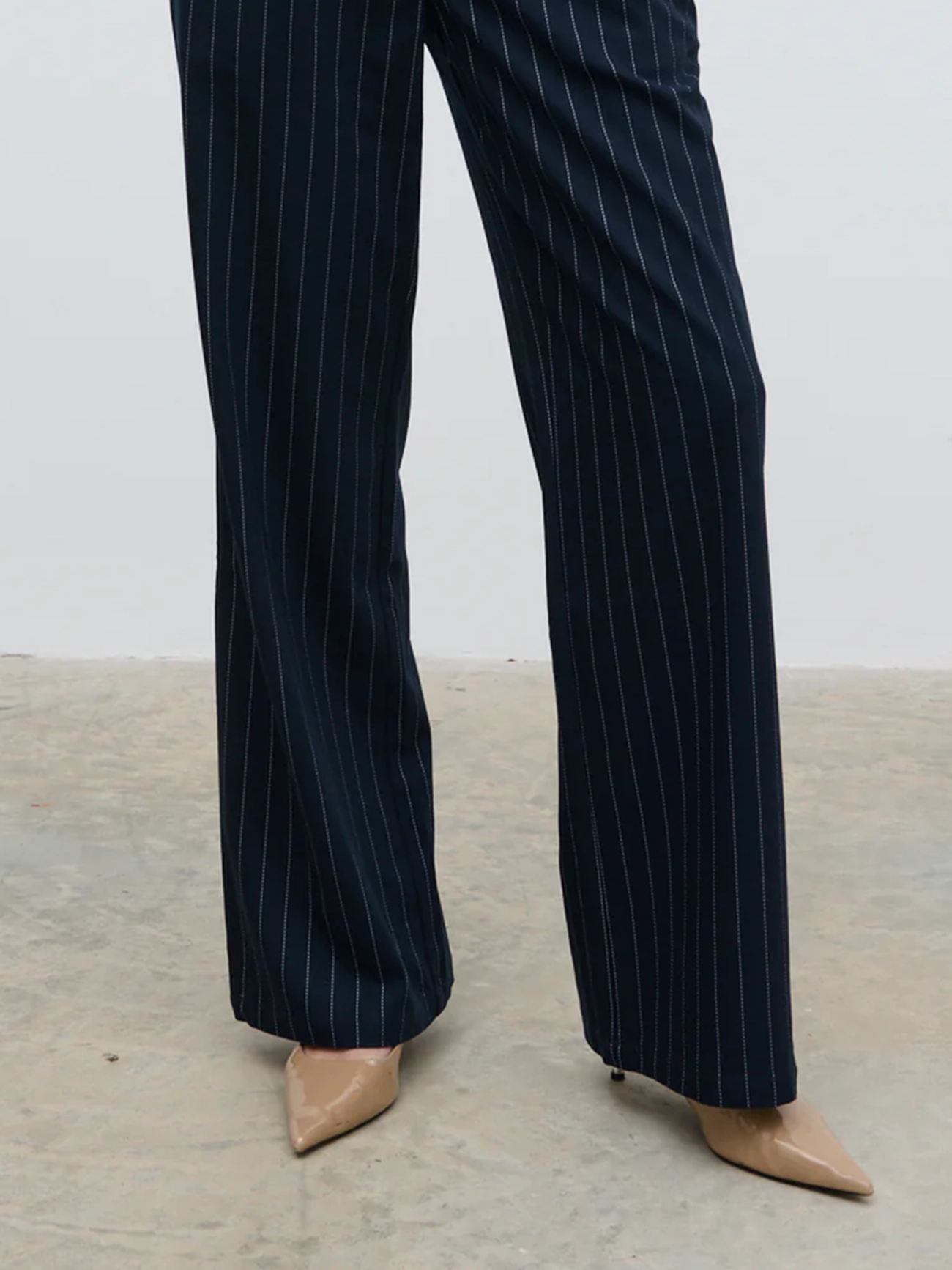 Slouchy Pinstripe Trousers