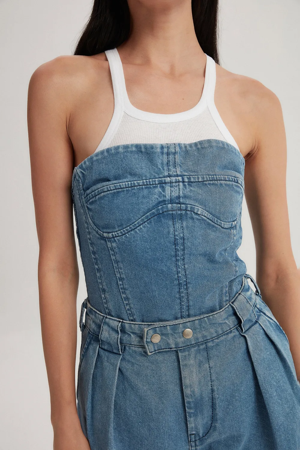 Denim Bustier