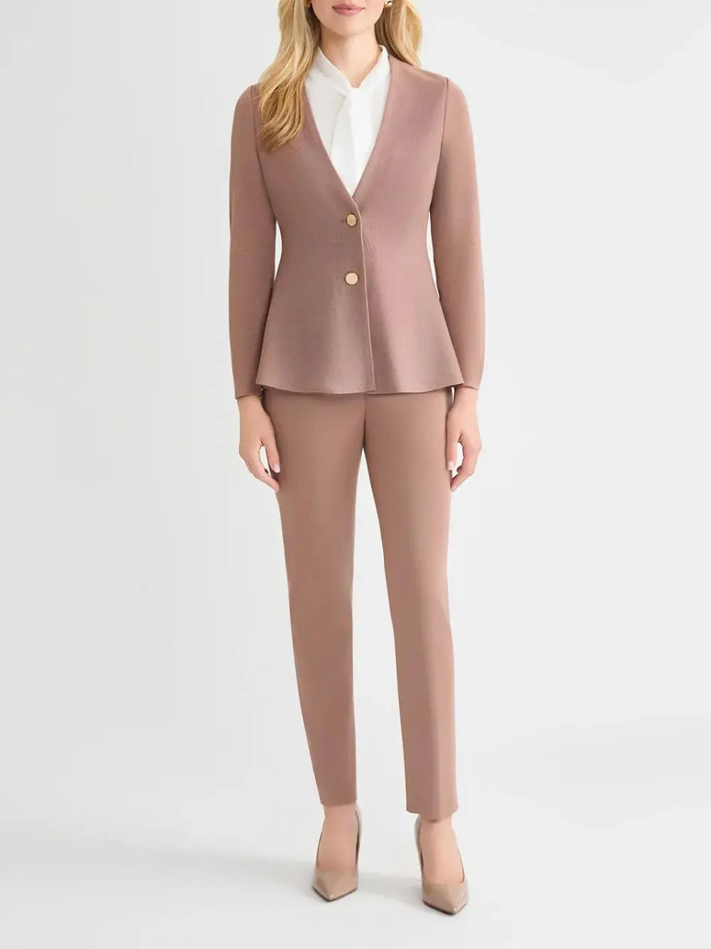 V-Neck Shoulder Jacket
