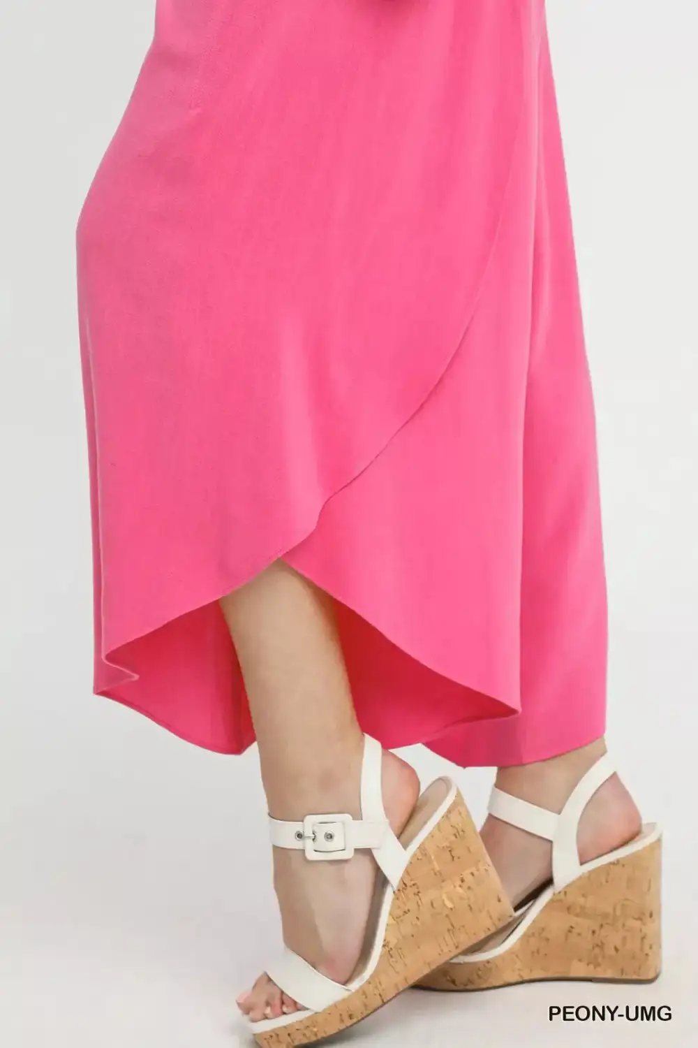 Everyday Flowy Asymmetrical Hem Wide Leg Pants