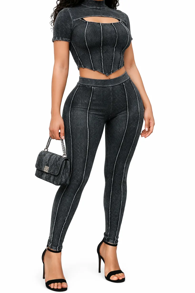 Everyday Mineral Wash Women's Matching Set