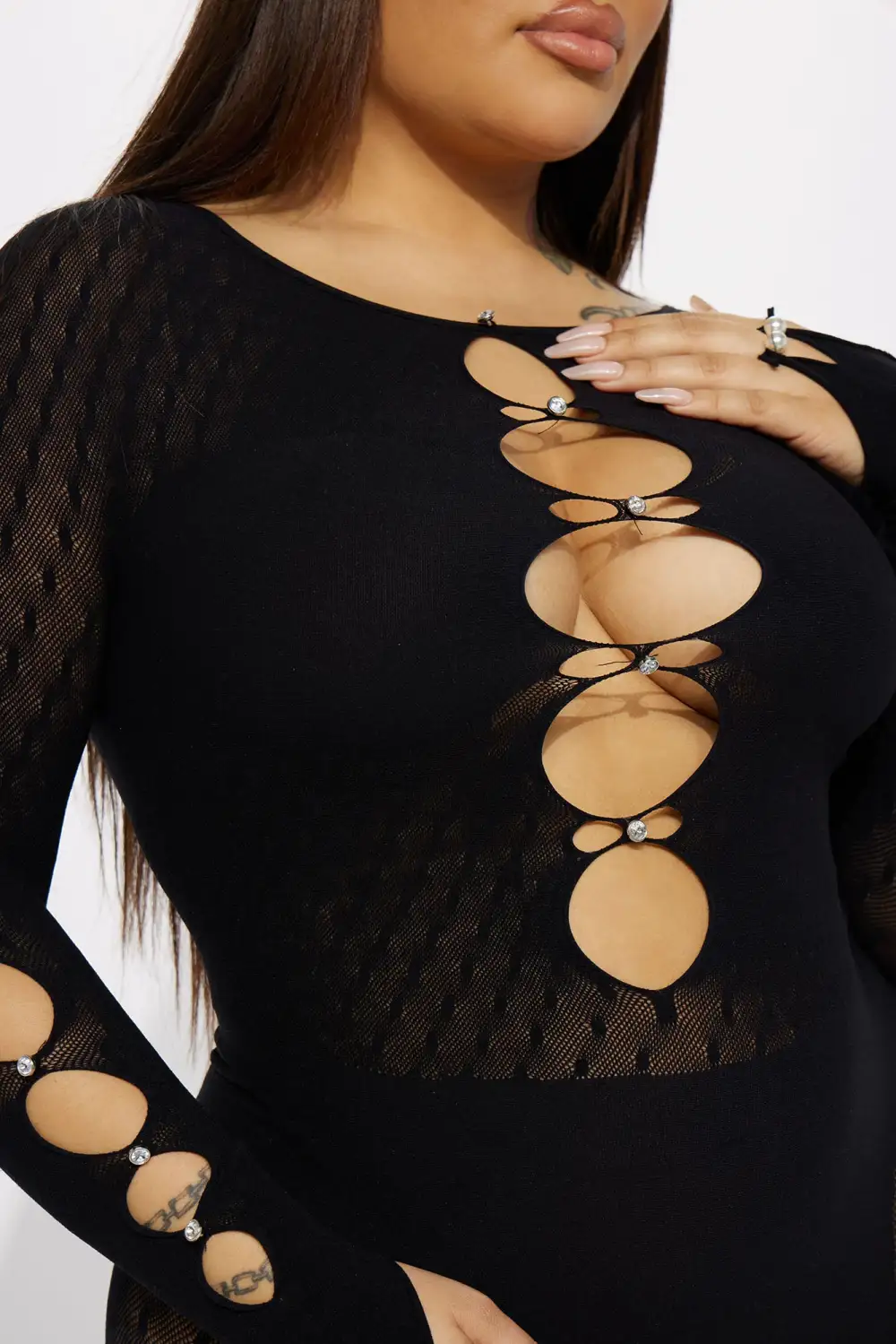 Teagan Mini Dress - Black