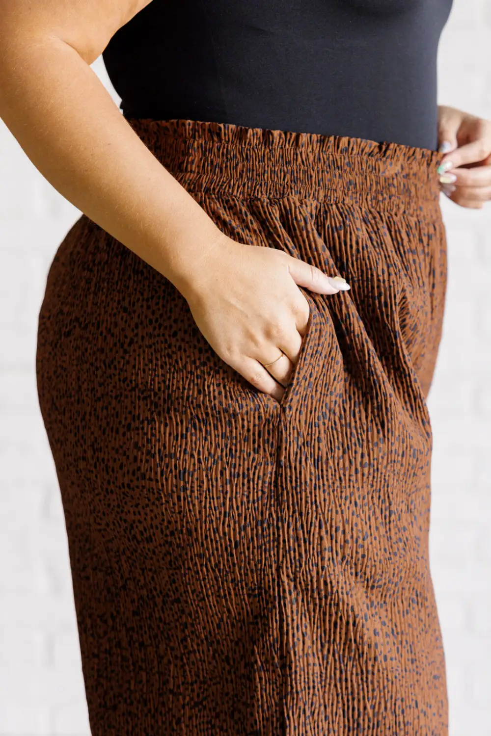 Harmony High Rise Wide Leg Pants In