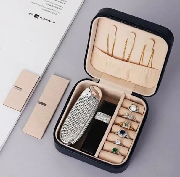 Zippered Jewelry Travel Case