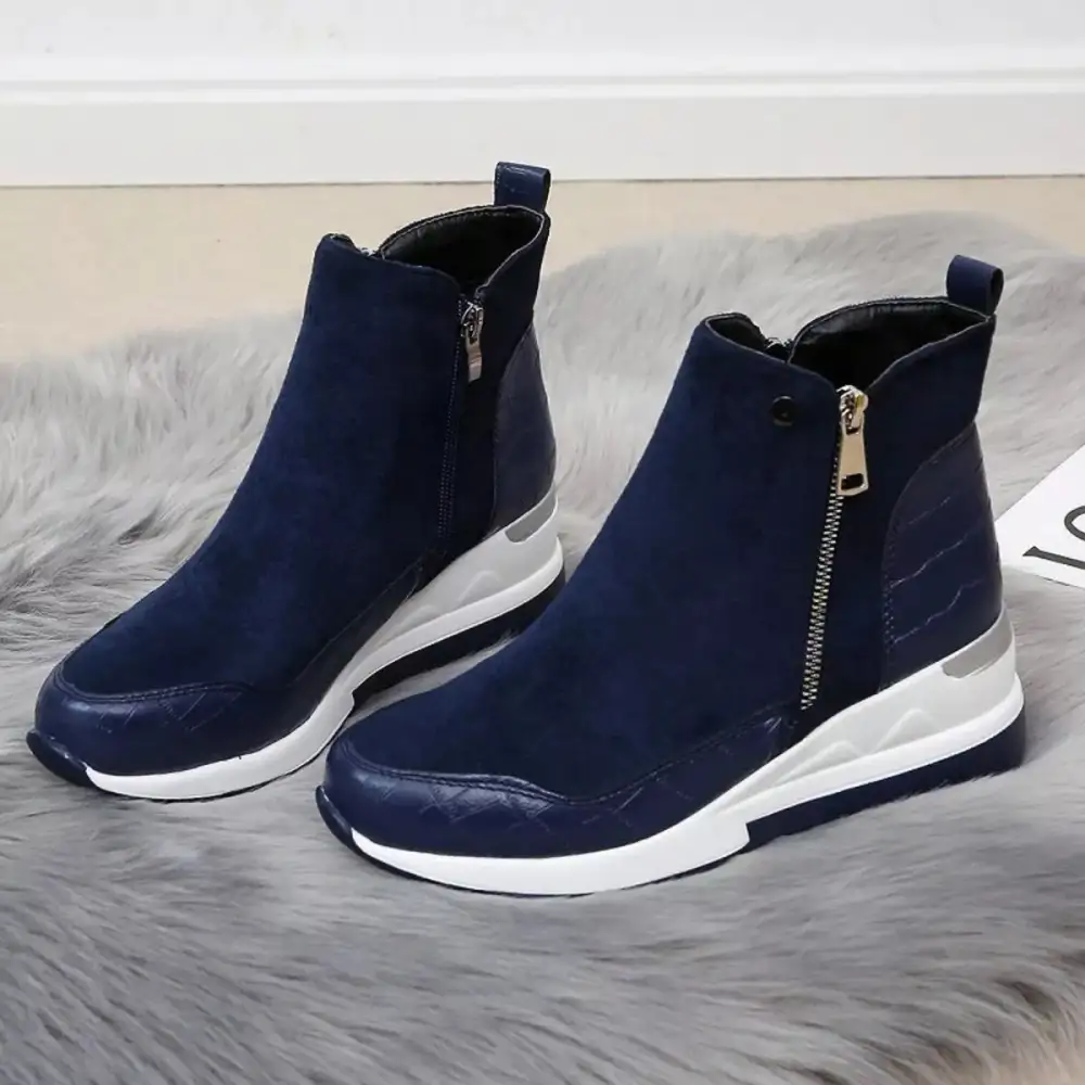 Side-Zip Ankle Boots