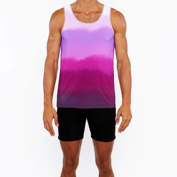 Balance Printed Mesh Tank Top