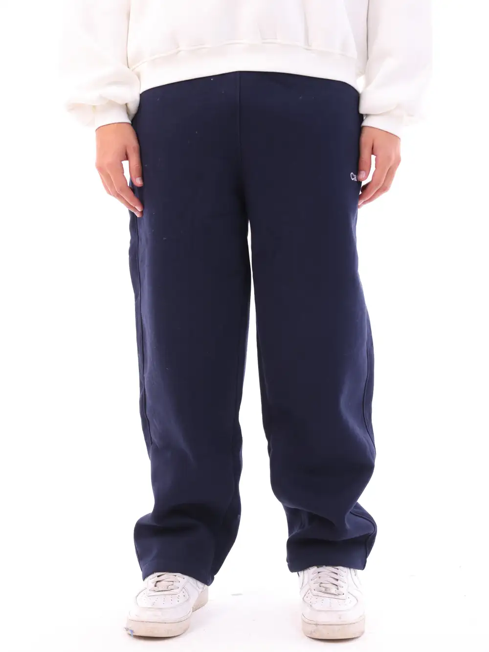 Travel Ready Wide Leg Fleece Jogger Pants