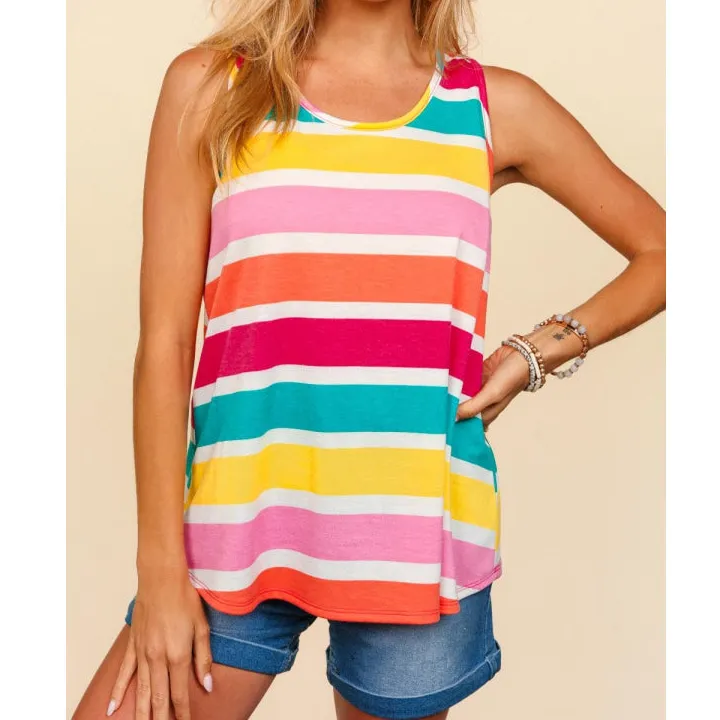 Round Neck Knit Tank