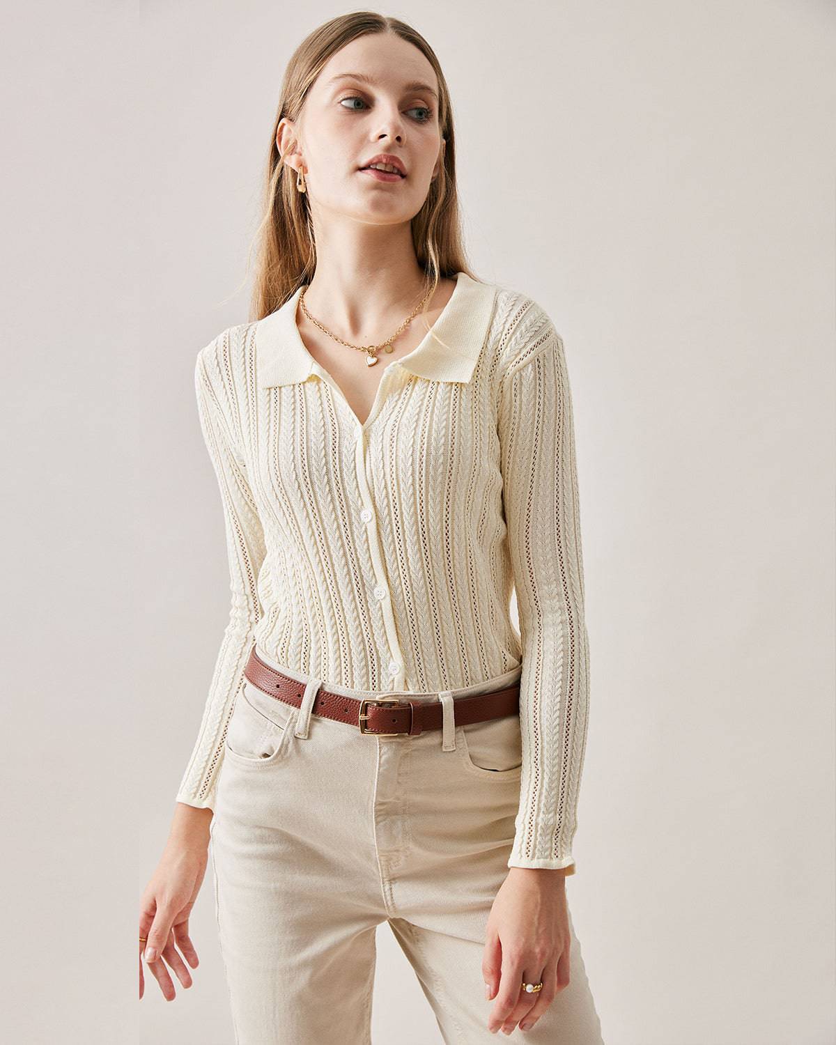 The Cable Knitted Cardigan