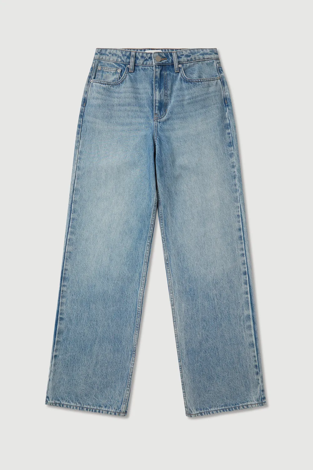 Mid Waist Jeans