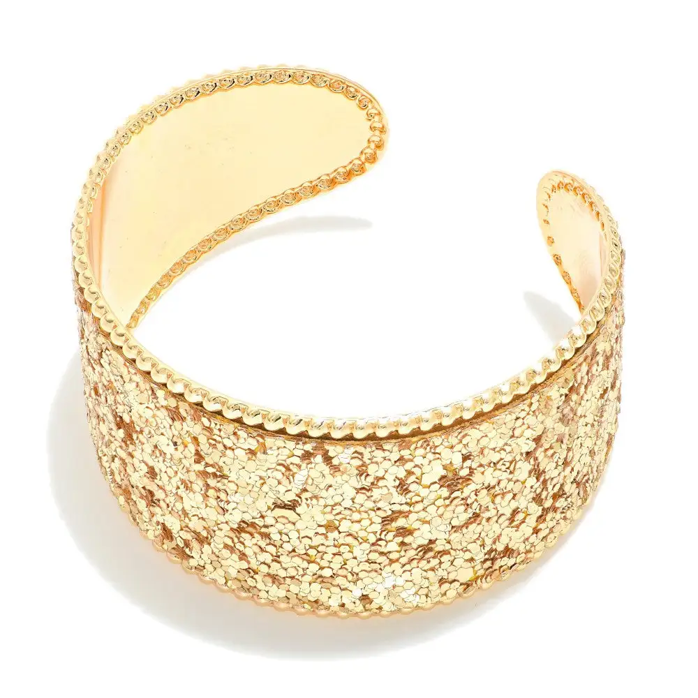Glitter Cuff Bracelet