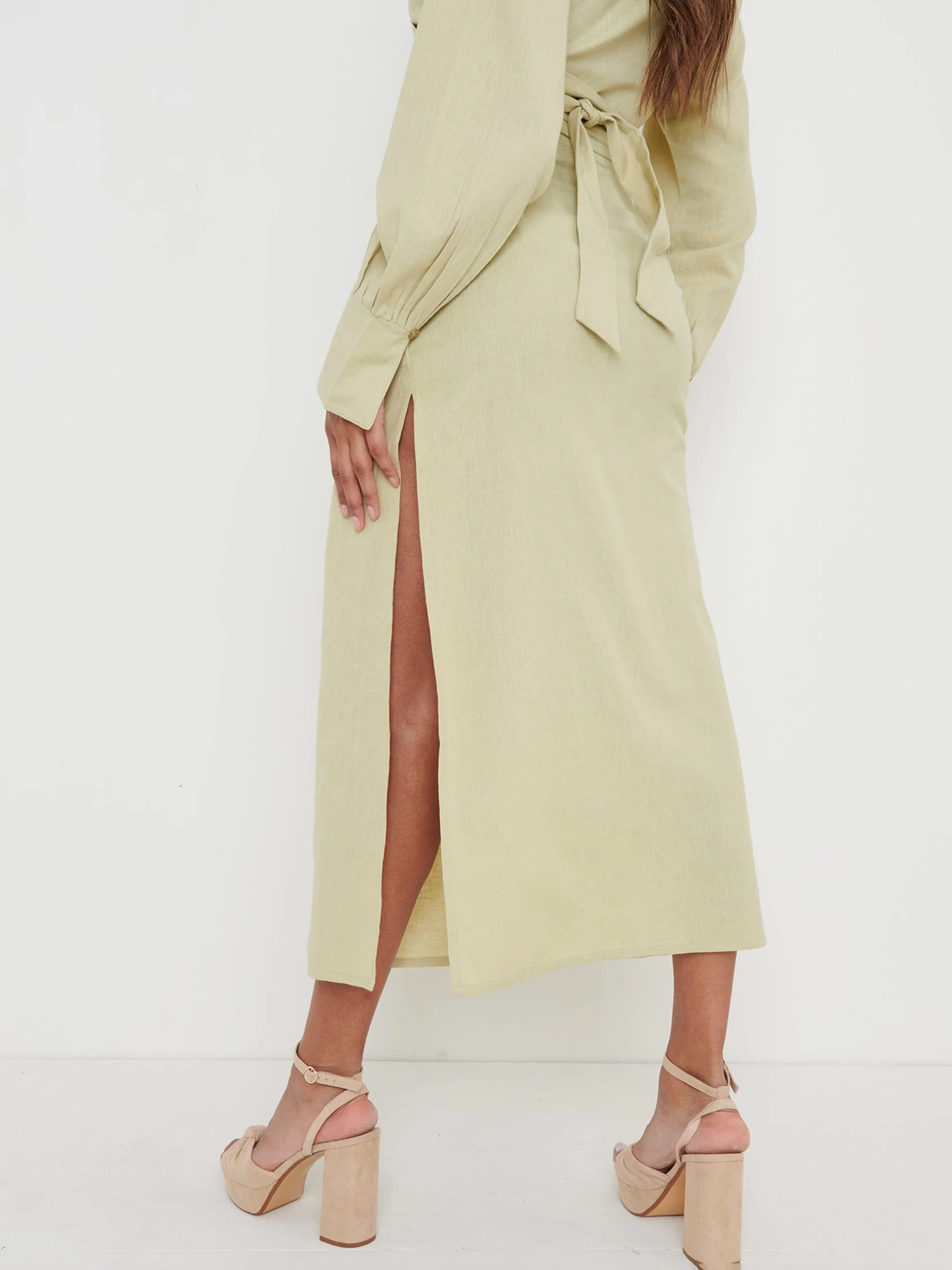 Ruched Skirt