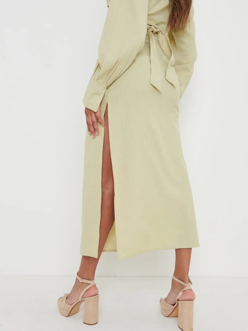 Ruched Skirt