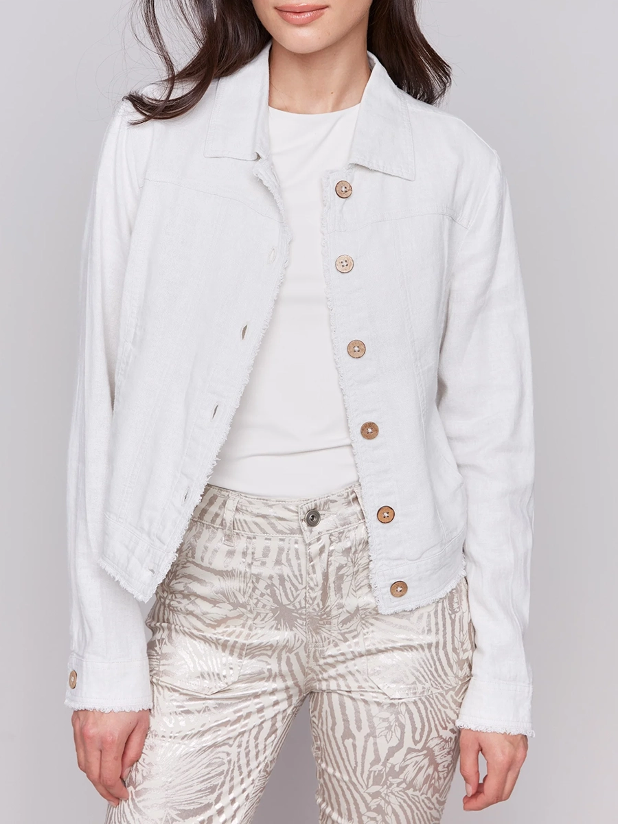 Soft And Breathable Linen Simple Jacket
