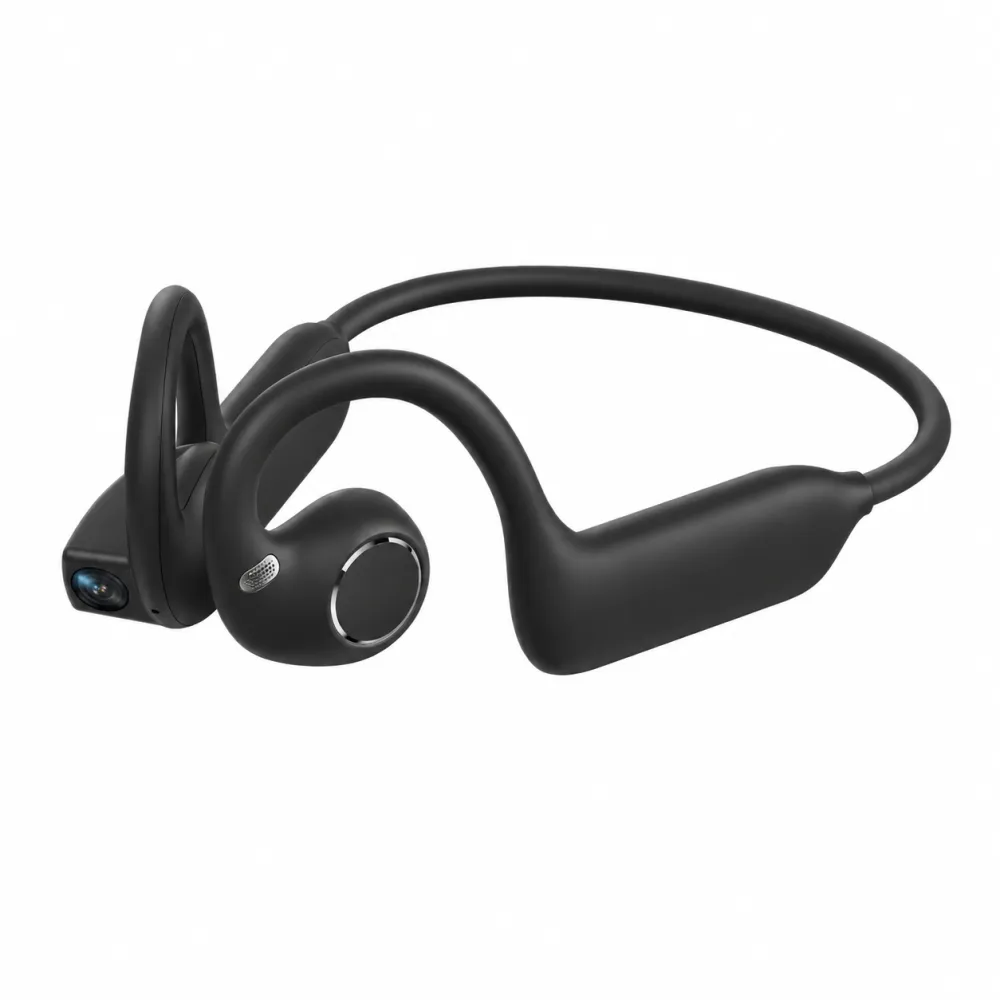 Smart Bluetooth earphones with camera