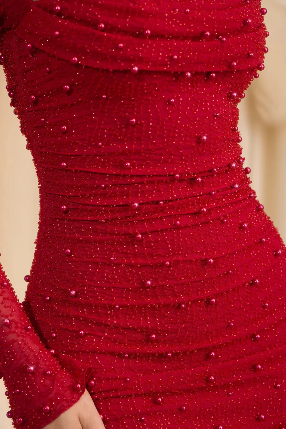 Designer Ruffled A-line Dress