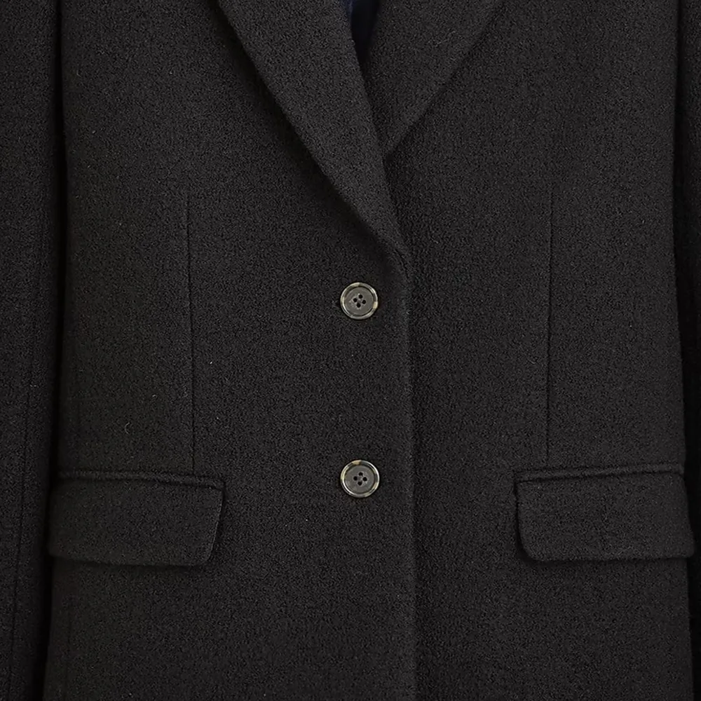 Oversized Blazer Jackets in Boiled Wool