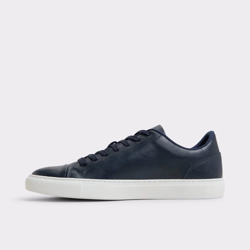 Synthetic Leather Lace Up Sneakers