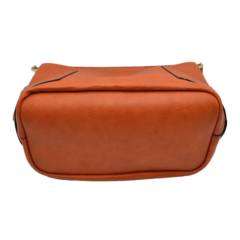 Pocket Bucket Satchel Bag