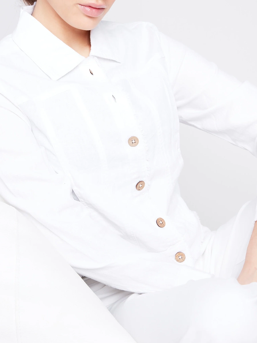 Soft And Breathable Linen Simple Jacket