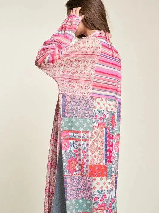 Walking on Sunshine and Pink Pathways Mesh Cover Up