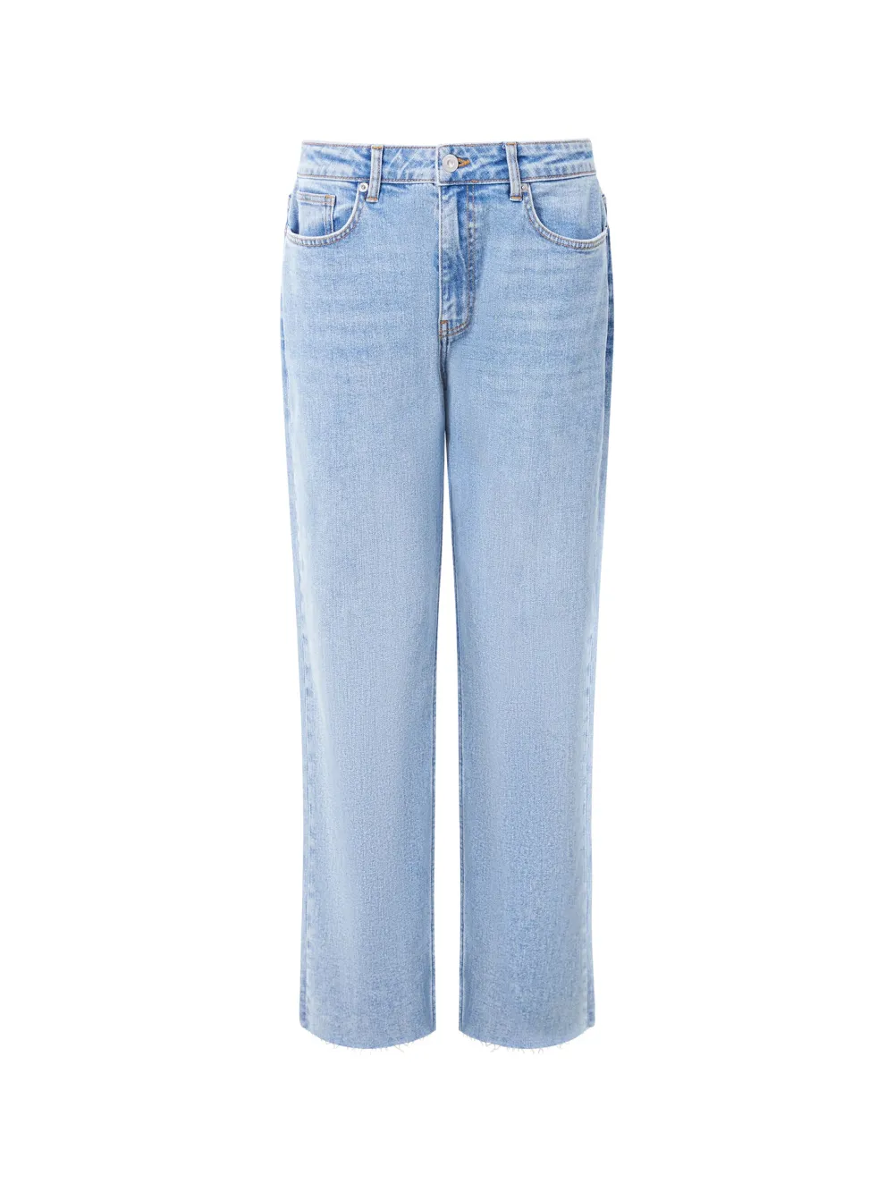 Casual Vintage Cotton Straight Trousers