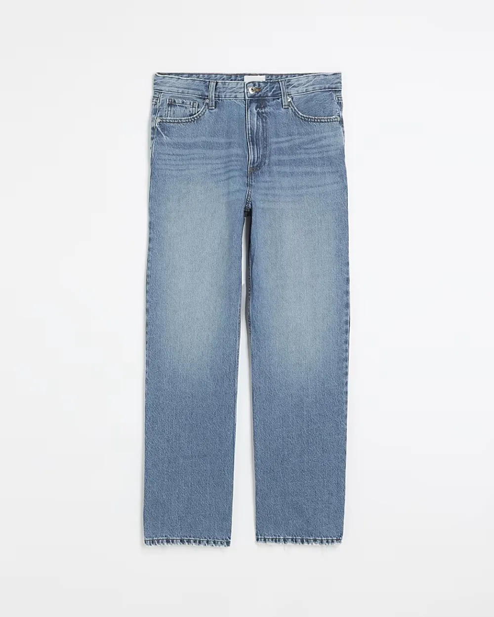 Simple Design All-Match Solid Color Women's Jeans