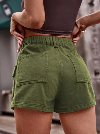 Laid Back Clean Pocket Detail Shorts