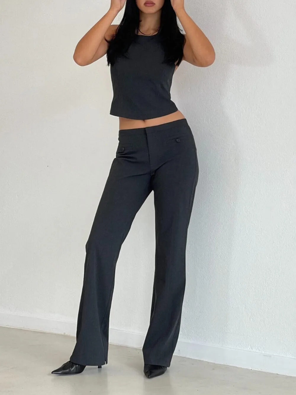 Halter Neck Backless Top