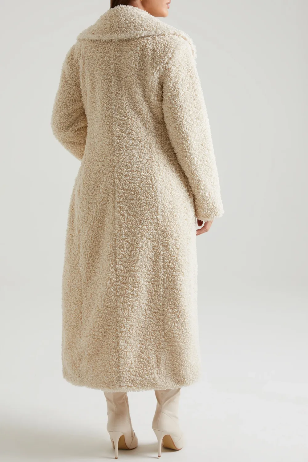 Constant Temperature Lambskin Long Warm Coat