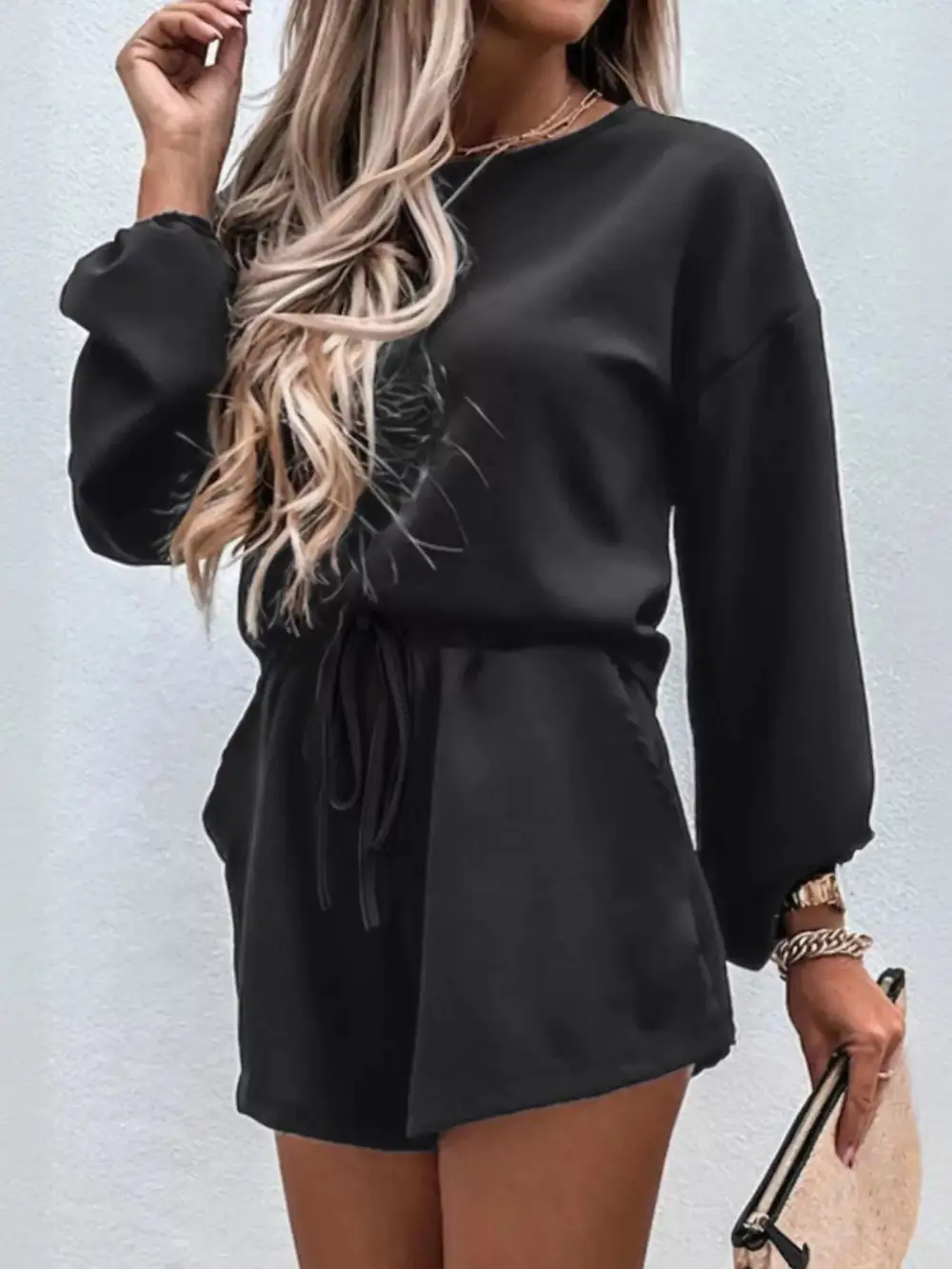 Drawstring Casual Set