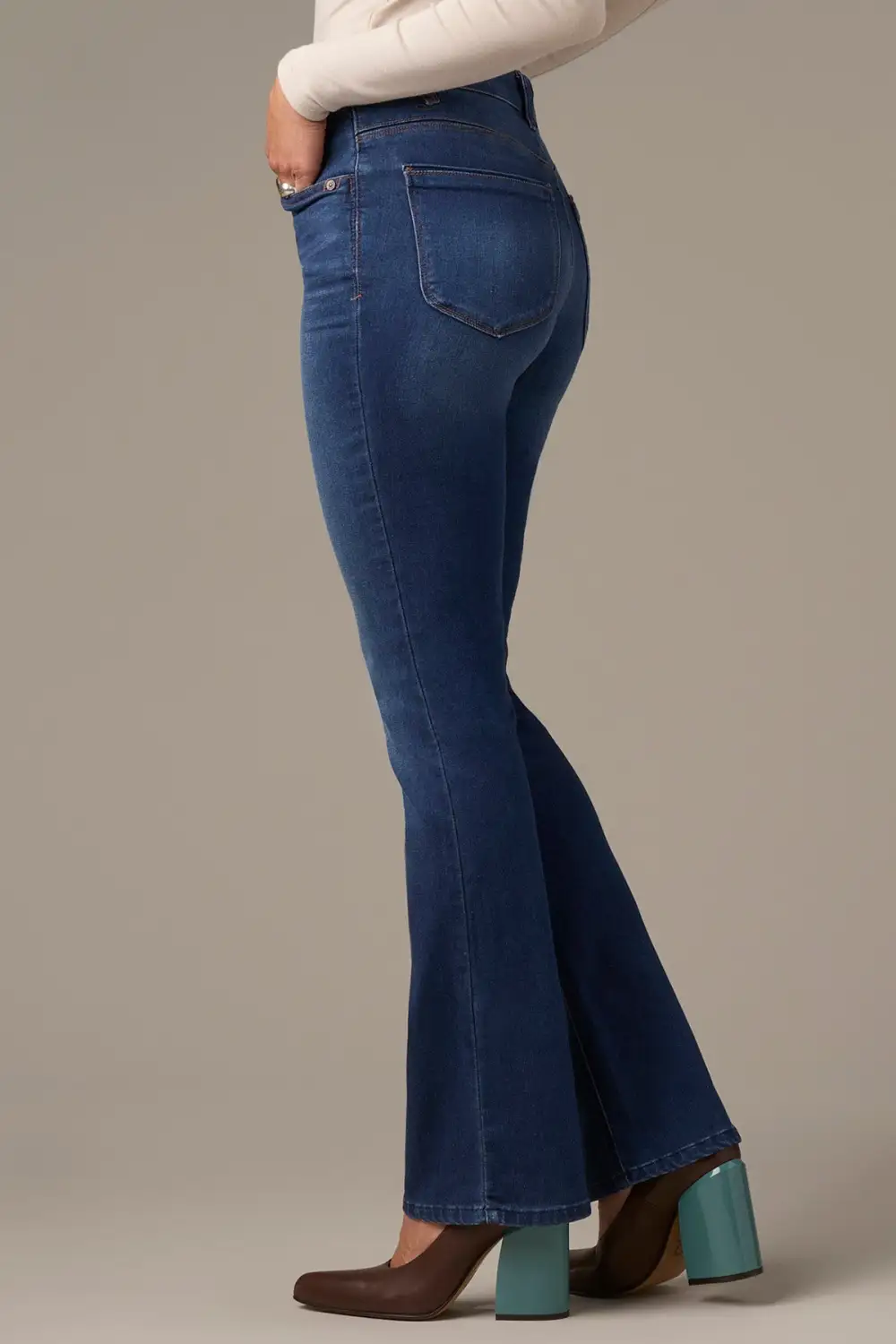 Petite High Rise Bootcut Jeans