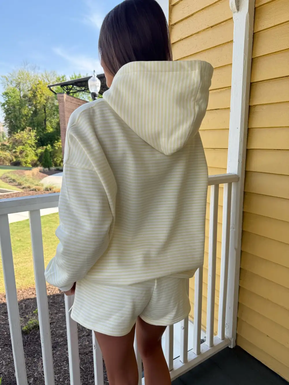 Baby and Big Striped Hoodie