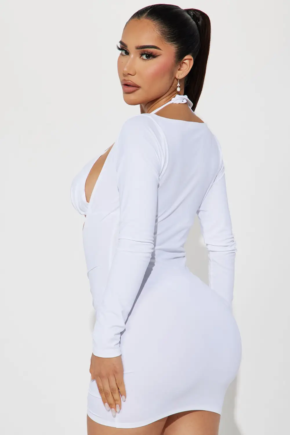 Miami Mami Mini Dress - White