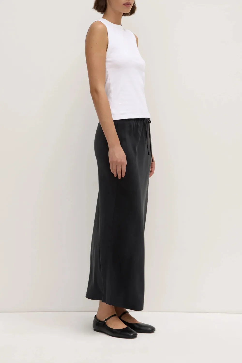Long A-Line Skirt