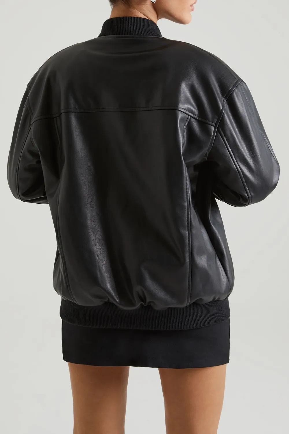 Fashionable Layered Loose Maple Leaf Jacket