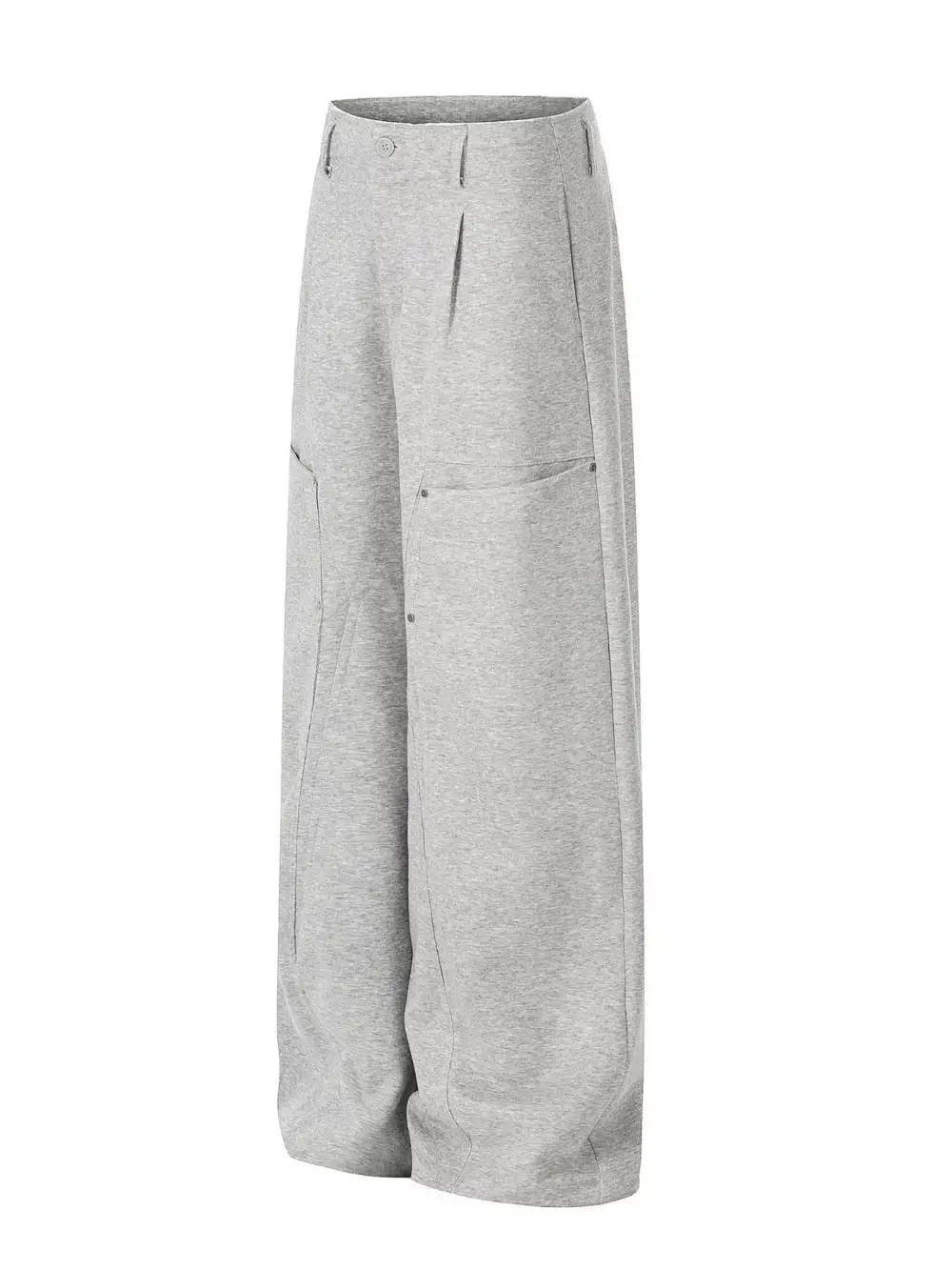 Men's Wide Leg Pants with Pockets