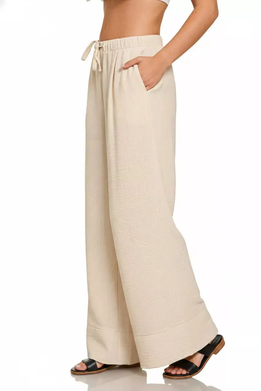 Everyday Woven Airflow Drawstring Pants