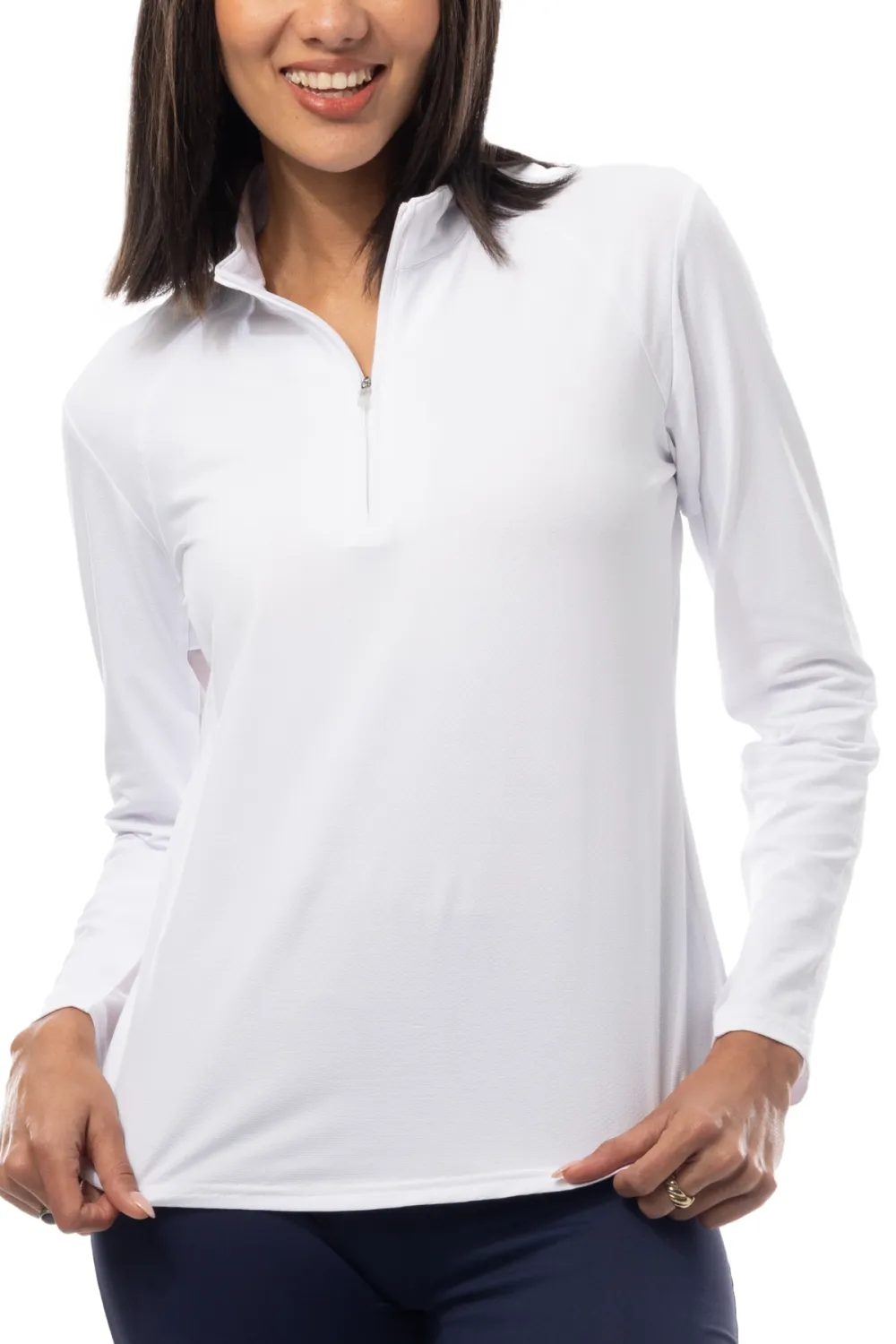 Notched Collar Top