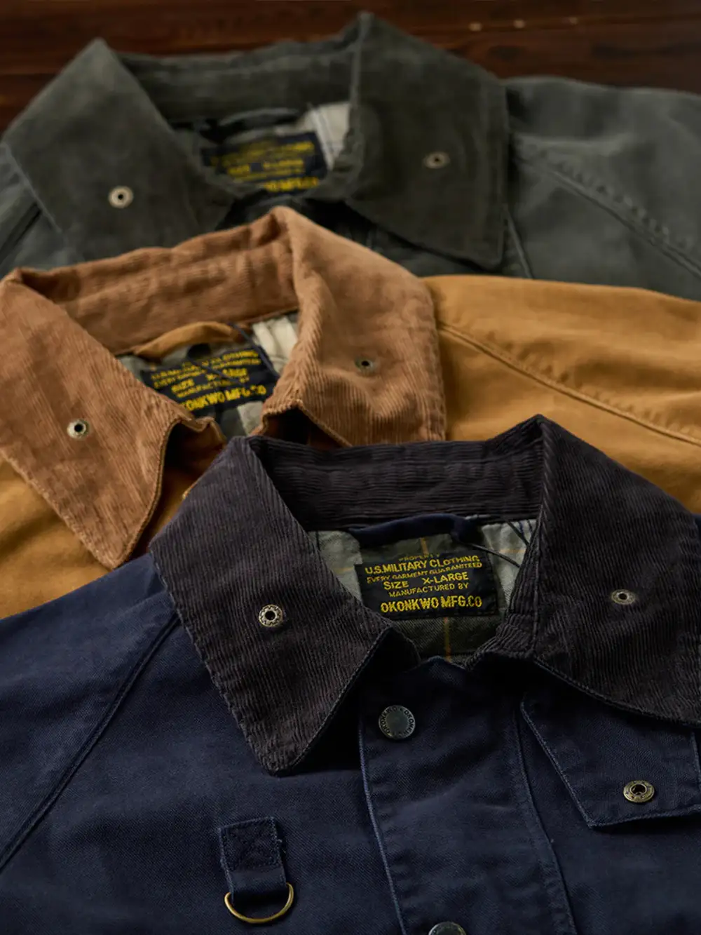 Men'S Corduroy Canvas Work Jacket
