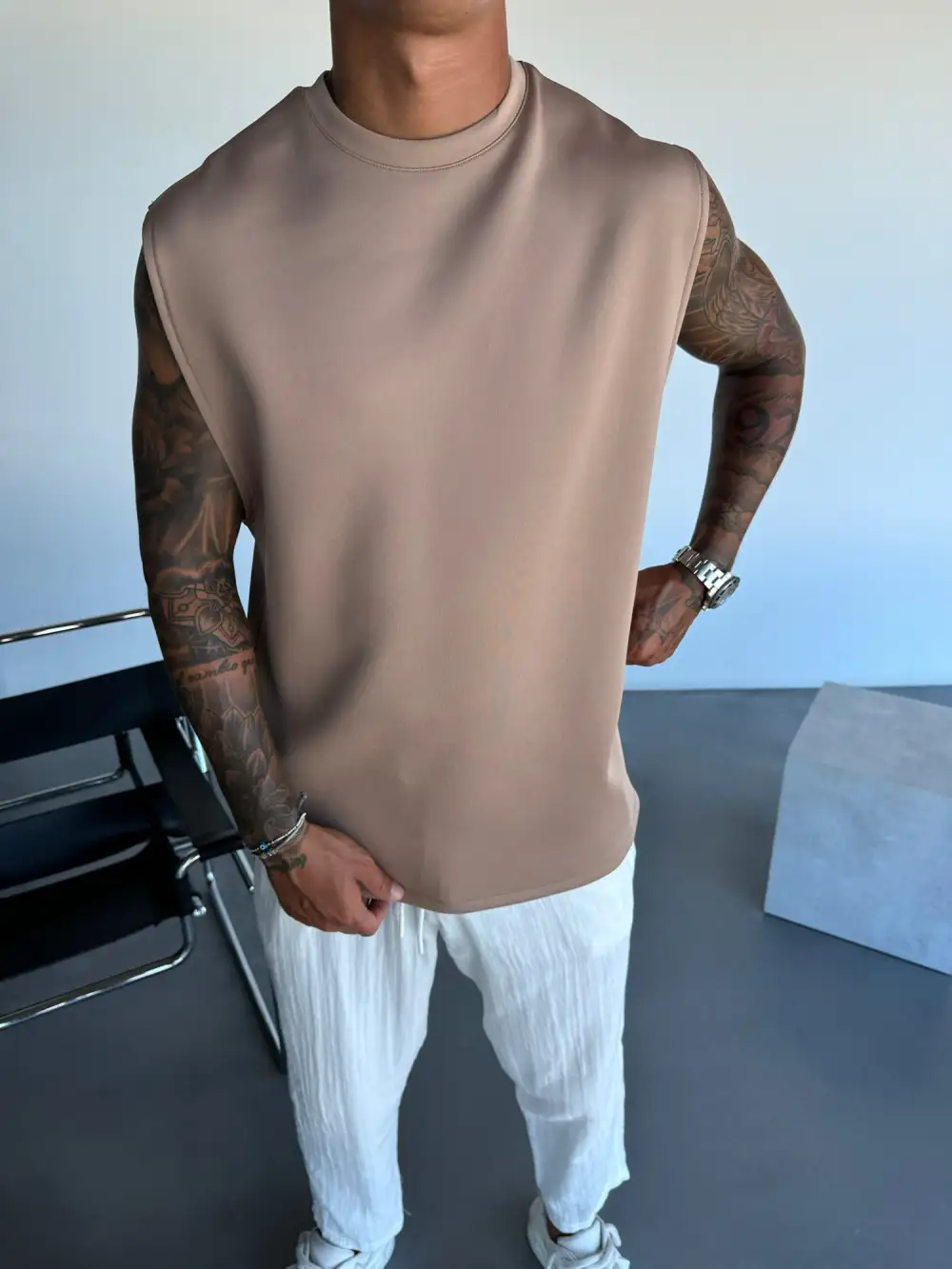 Everyday Relaxed Diver Inspired Tank Top