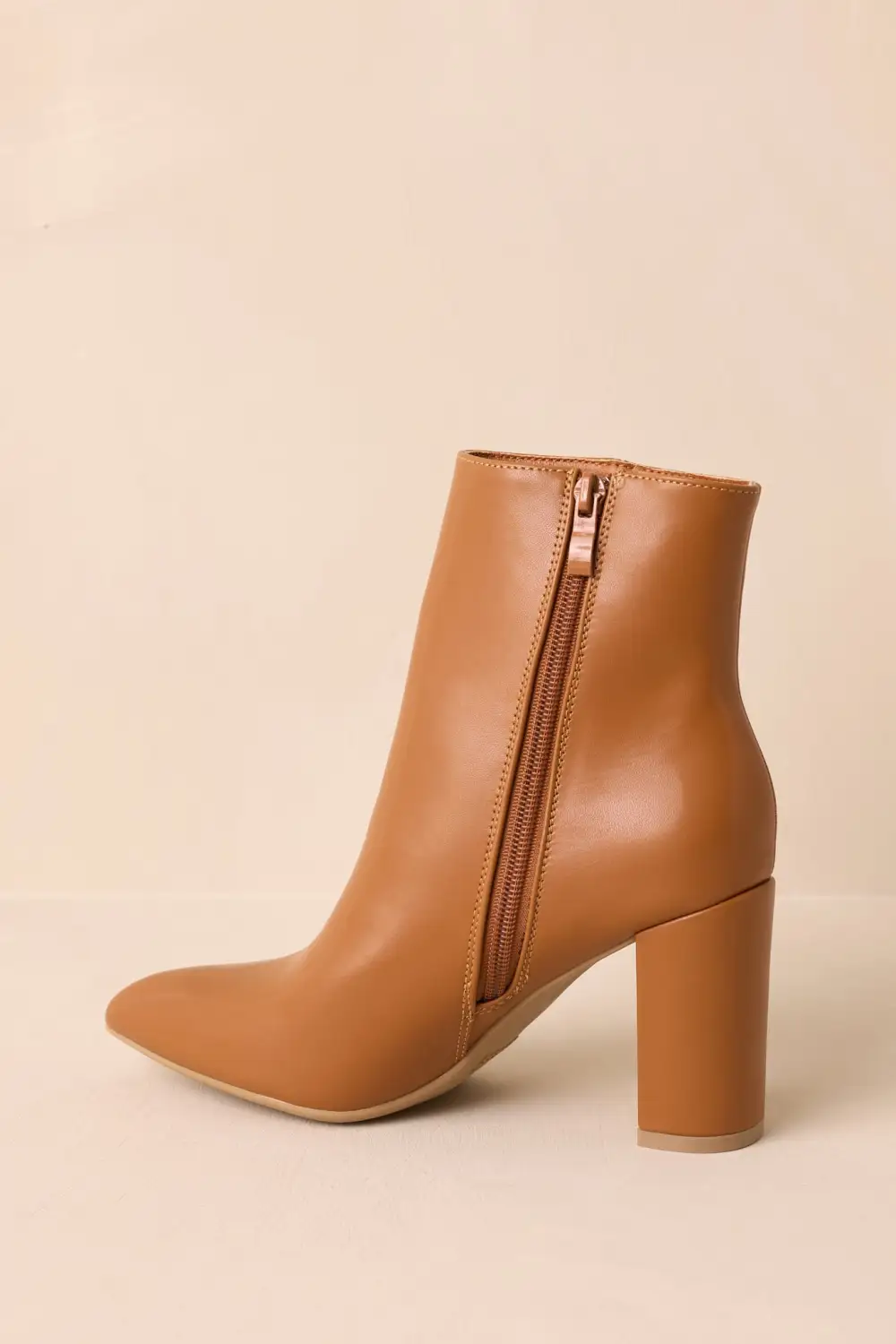 Weekend Faux Leather Leather Boots