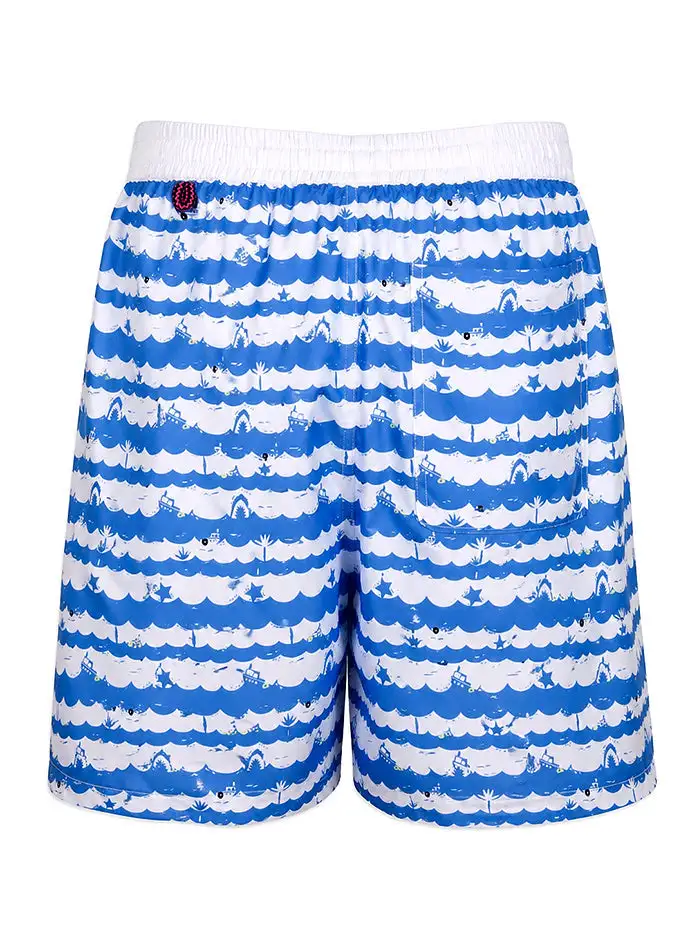 Men's Drawstring Travel-ready Swim Shorts